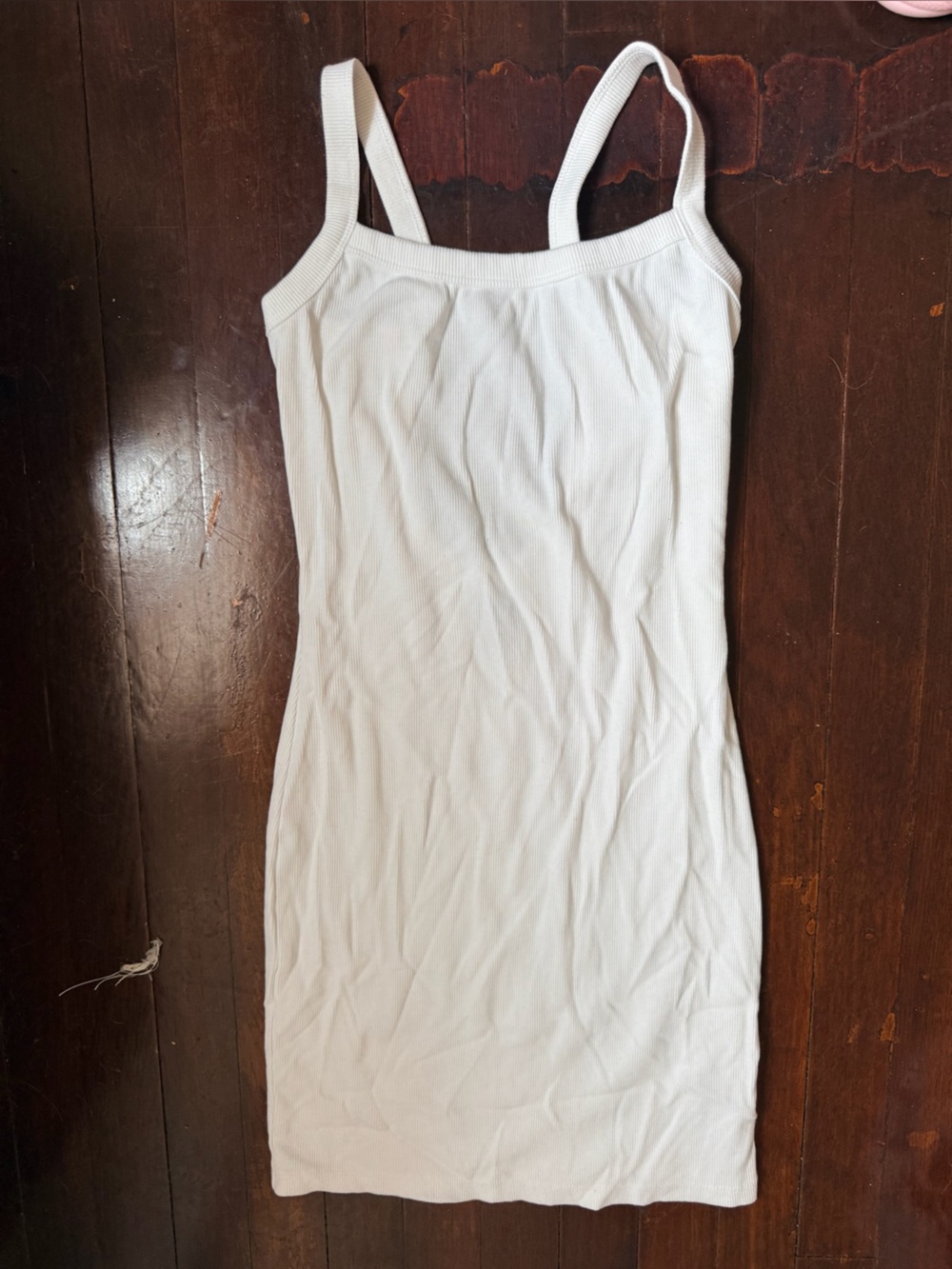 wild fable White Ribbed Scoop Neck Tank
